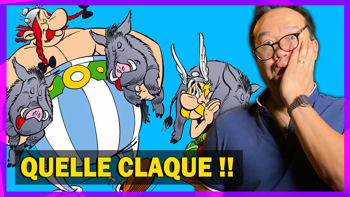 MaximeChao's tweet image. Vous n'aimez pas la lecture ?
Vous ne savez plus lire ? 
Les tests-écrits, c'est trop long ?

🐗 youtu.be/DA-MCWlO0q4

Pa ni pwoblem, voici comme promis mon test-vidéo de #AsterixObelixBaffezLesTous avec 19 min de gameplay en 4K.

(J'offre le jeu à tous ceux qui RT la vidéo)