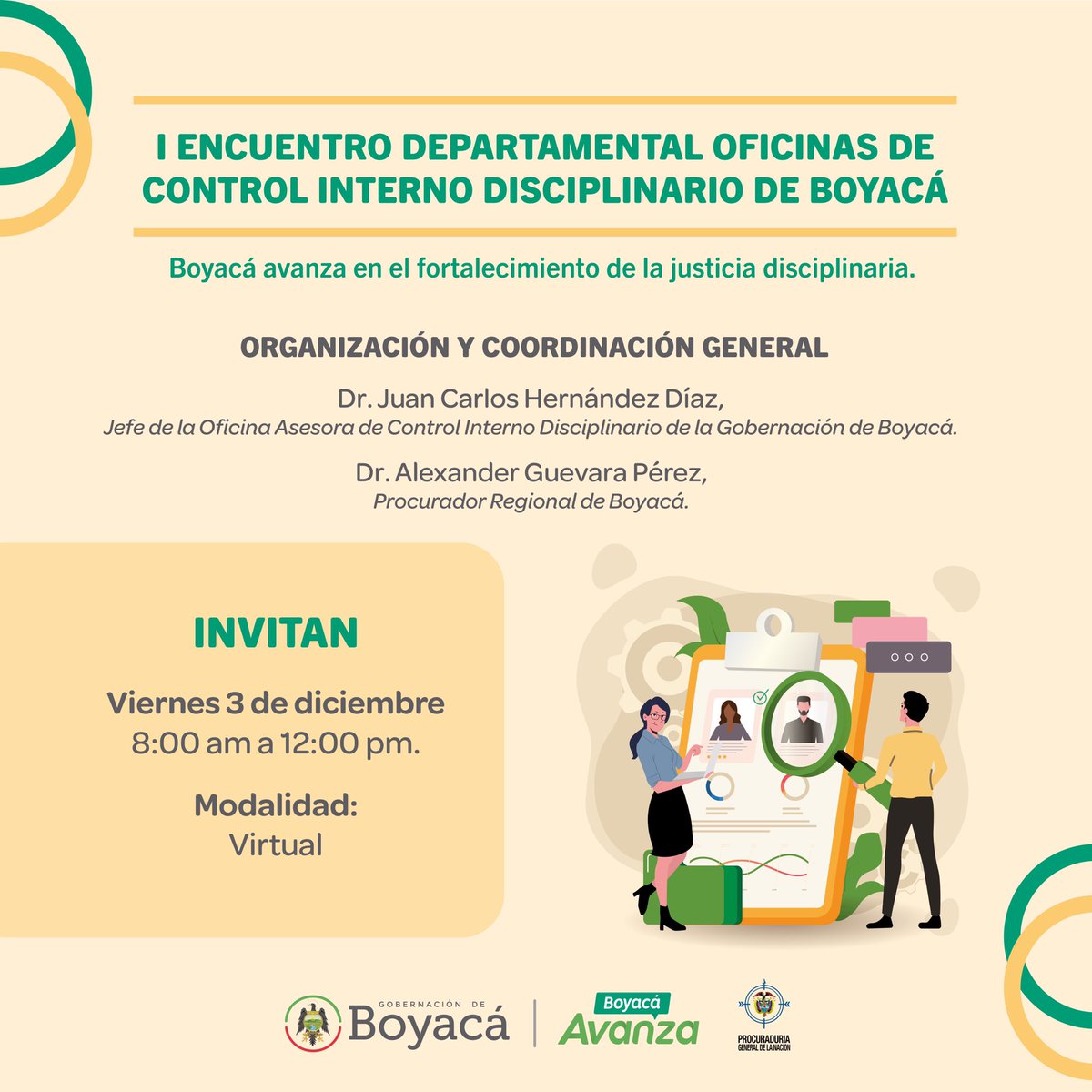 ControlDiscBoy's tweet photo. Un evento para el fortalecimiento de la justicia disciplinaria en Boyacá. https://t.co/Oy5VRGIhD1