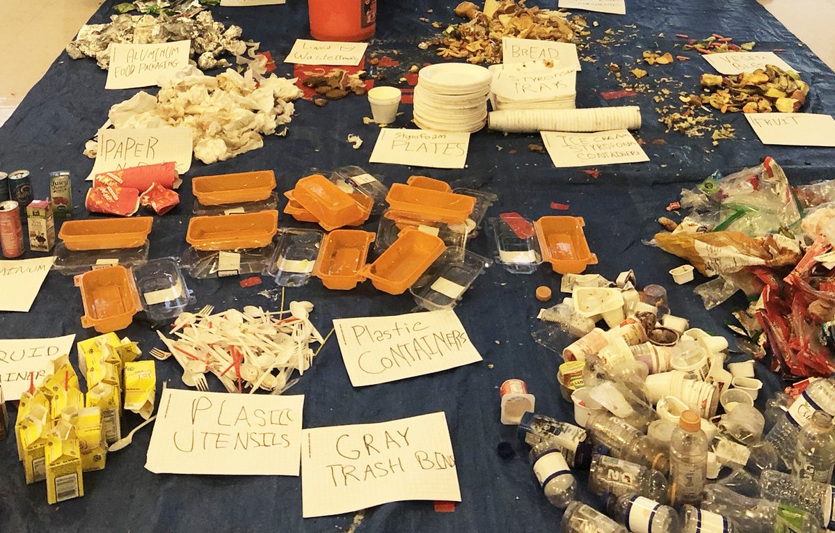 ArcGISStoryMaps's tweet photo. #DYK the typical high school creates about 48 lbs of trash per student annually. 

In "Spoiled Oceans" - a #StoryMaps Challenge finalist - students conducted a school food waste audit &amp; discovered practical ways to decrease waste.

Explore their findings:  https://t.co/6OKrcWOmB1 https://t.co/haoDKFdNYY