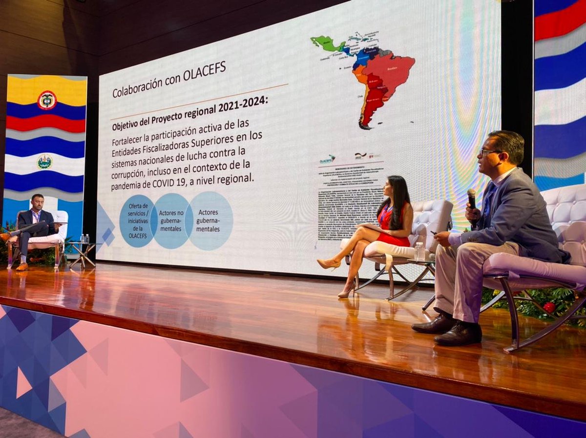 ContraloriaECU's tweet photo. #INTERNACIONAL | La Dra. Lorena Figueroa, directora nacional de Patrocinio representó a la @ContraloriaECU en el panel técnico: “Articulación con la ONU para el cumplimiento del #ODS16, la UNCAC y la Declaración Política”, en la XXX #AsambleaOlacefs.
@UNODC @OLACEFS_oficial https://t.co/lc6ePo8CGr