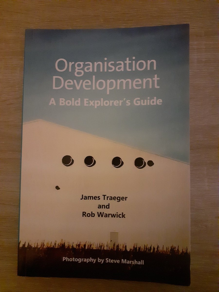 ladycaricatura's tweet photo. I'm not keen on recommending books- but this is fantastic. In a week with moments of real joy at work, but also some difficult challenges - I love the way it embraces the 'messiness' of OD work. #useofself https://t.co/M1TUDQfXVG