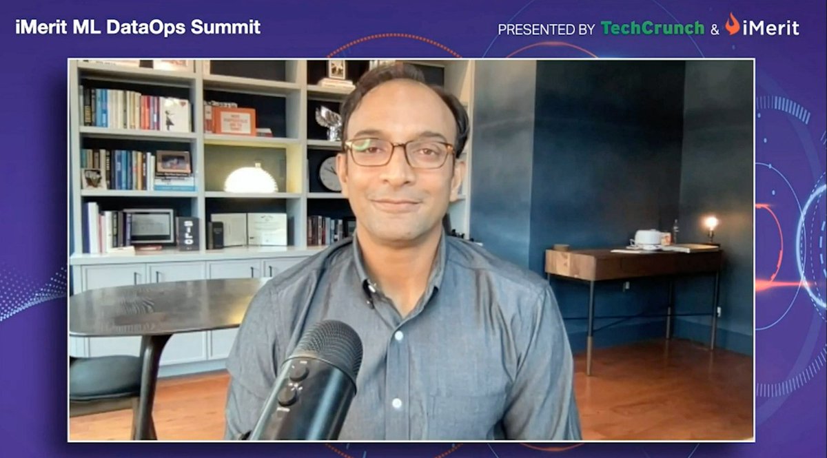 iMeritDigital's tweet image. “Identification of #edgecases is what will power us not to the 100X scale but the 1000 or 10,000X scale,” said former U.S. Chief Data Scientist @dpatil during a fireside chat with iMerit CEO @RadhaRBasu at the iMerit #MLDataOpsSummit. #AI #machinelearning #datascience #MLOps