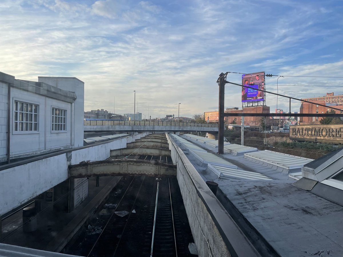 ahyder1's tweet photo. Wow after 20+ months I am back @Amtrak #BaltimorePenn excited to experience #train service again 👍 #TravelingProf #CommutersLife peek https://t.co/yFZrgcs39X