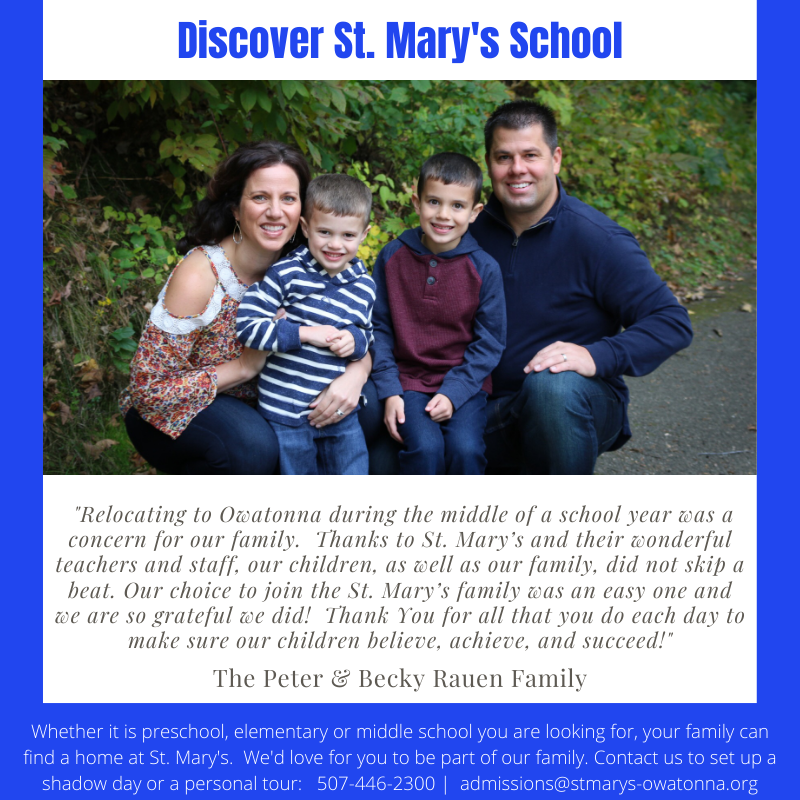 Saint_Marys's tweet photo. Some Great Family Testimonials! https://t.co/Cdr2Ya1xw6