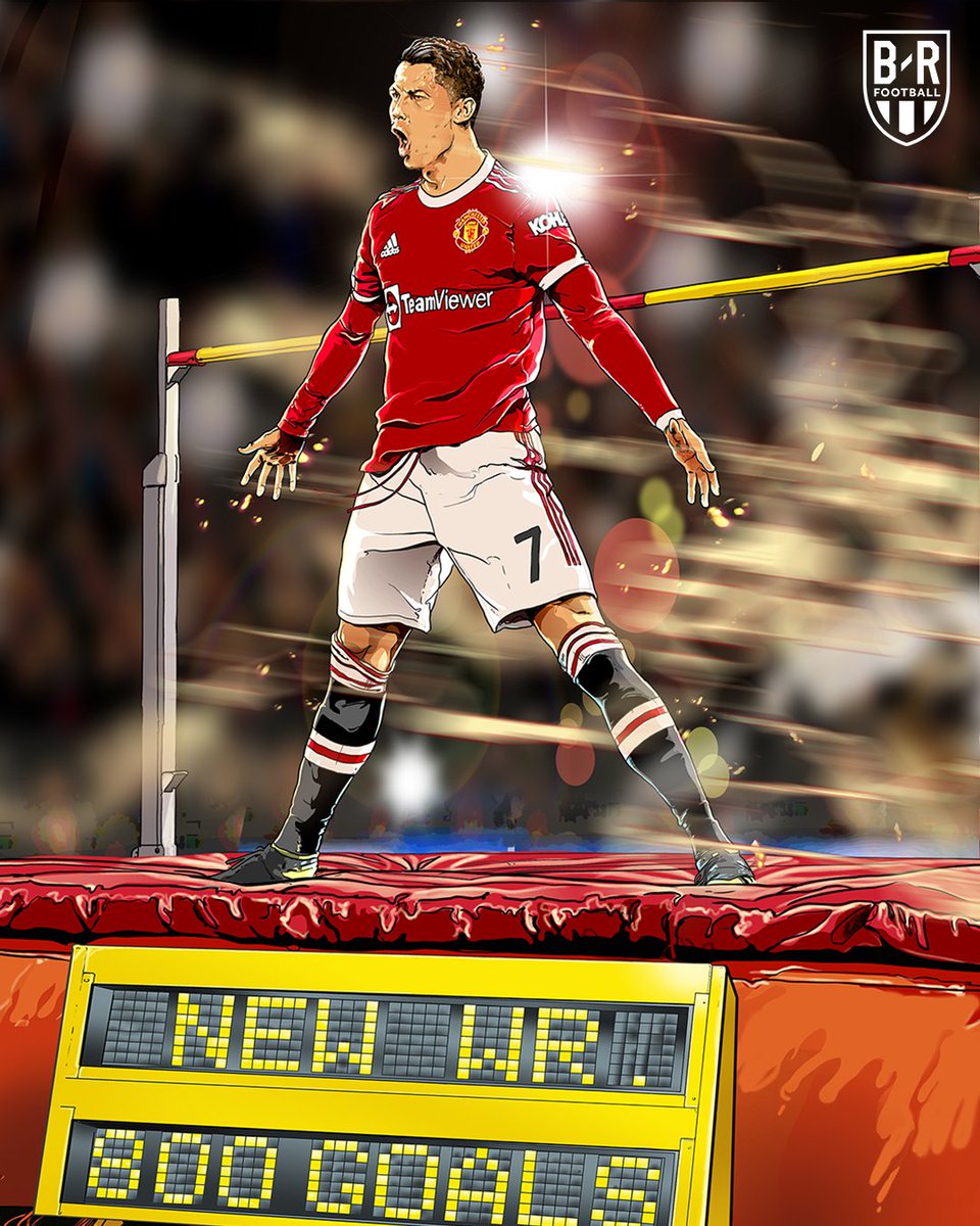 BleacherReport's tweet photo. 800 CAREER GOALS FOR CRISTIANO RONALDO. @brfootball https://t.co/aARxEjlaXI