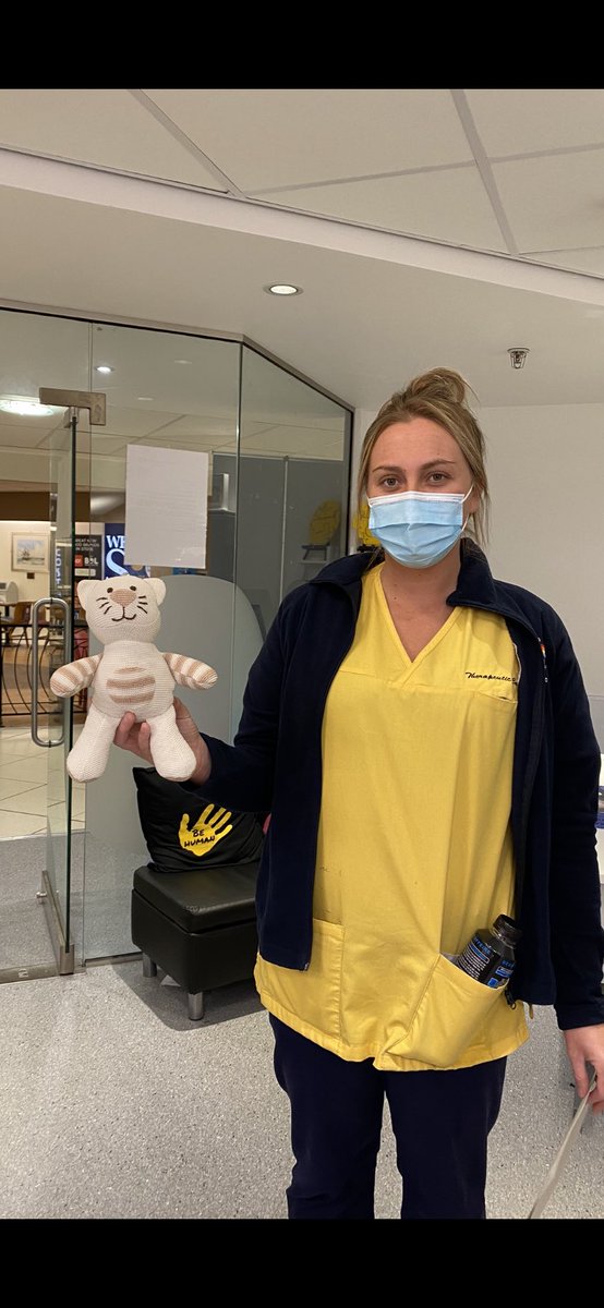 South_Tees_TCVs's tweet photo. @PatientExperie3 #findthesolution when your patient is really missing their cats we have a solution and she loved it 💛 https://t.co/PpiZ8rYctg