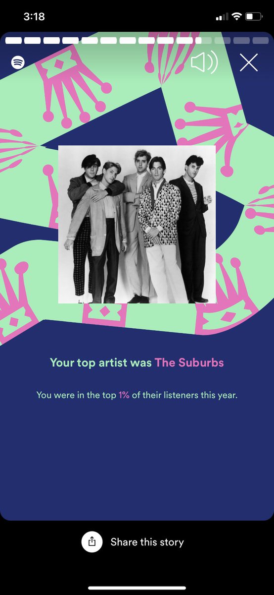 Spotify informs me that I listened to 86 different music genres in 2021, yet the local legends I discovered 40 years ago still own my heart and rock me to my soul. Thank you <a href="/TheSuburbsBand/">The Suburbs</a>