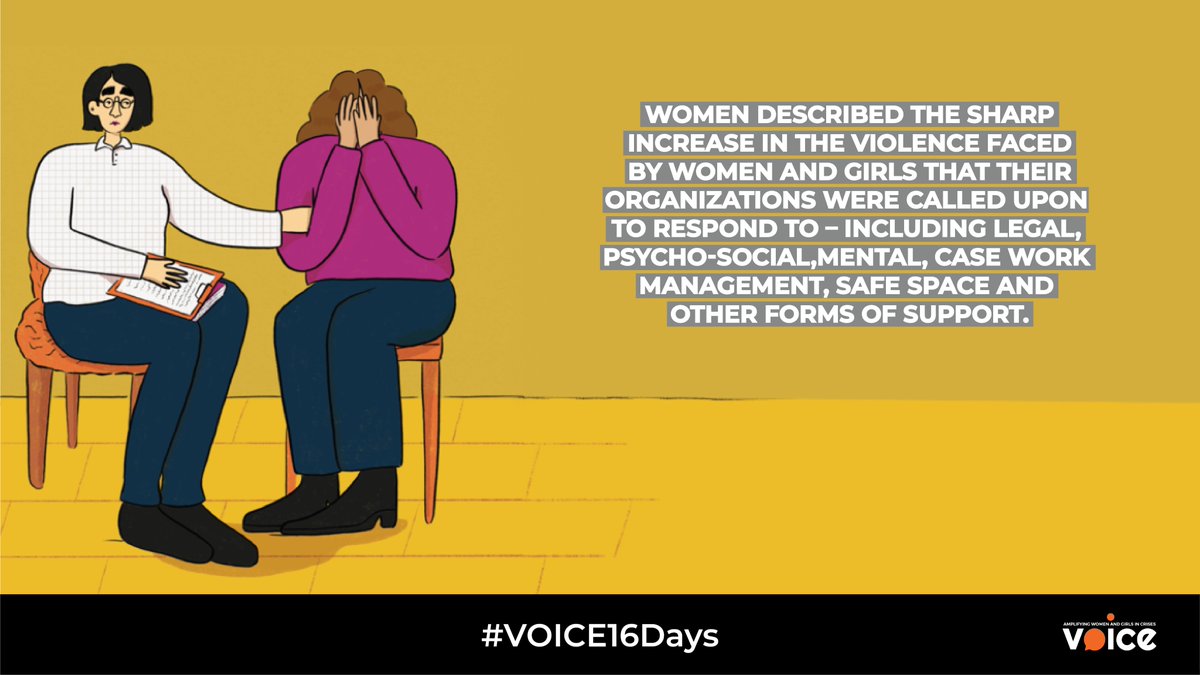 voicesamplified's tweet photo. Read VOICE's research brief "The Value of Women's Work" to hear concrete steps the humanitarian aid system must take to support organizations by &amp; for women and girls: https://t.co/U1i3Ws25LO

#VOICE16Days #OrangeTheWorld #16Days 

Although women- &amp; girl- led orgs were asked to- https://t.co/RrV5d8n4Yg