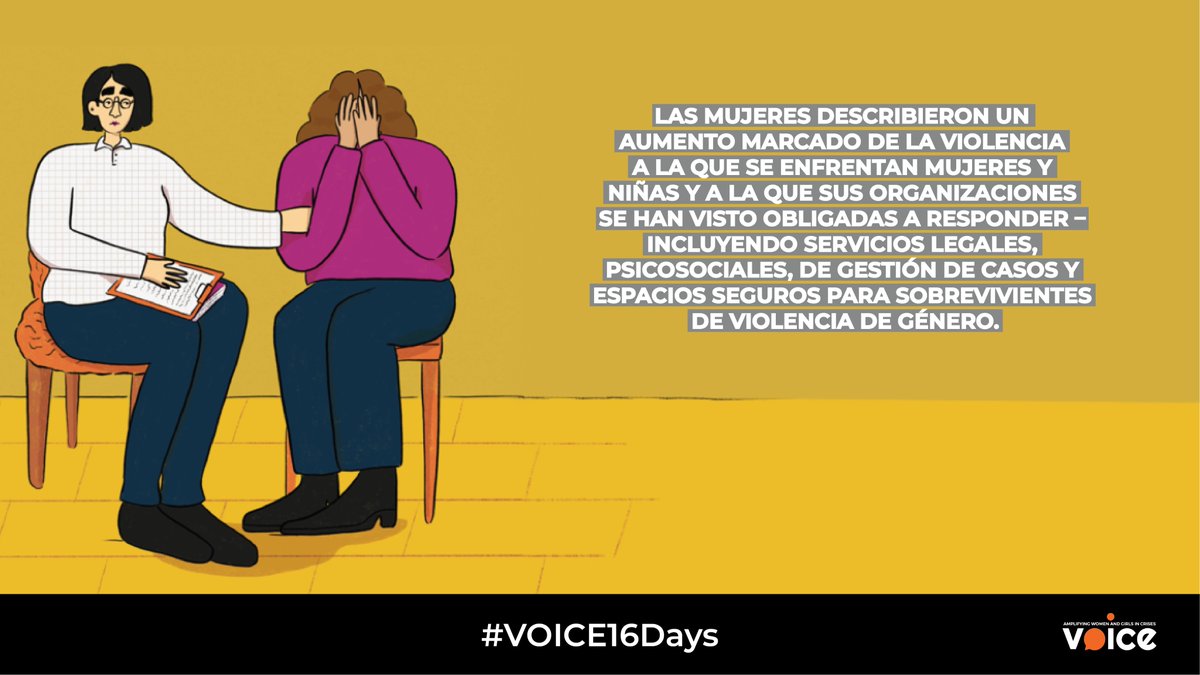 voicesamplified's tweet photo. Read VOICE's research brief "The Value of Women's Work" to hear concrete steps the humanitarian aid system must take to support organizations by &amp; for women and girls: https://t.co/U1i3Ws25LO

#VOICE16Days #OrangeTheWorld #16Days 

Although women- &amp; girl- led orgs were asked to- https://t.co/RrV5d8n4Yg