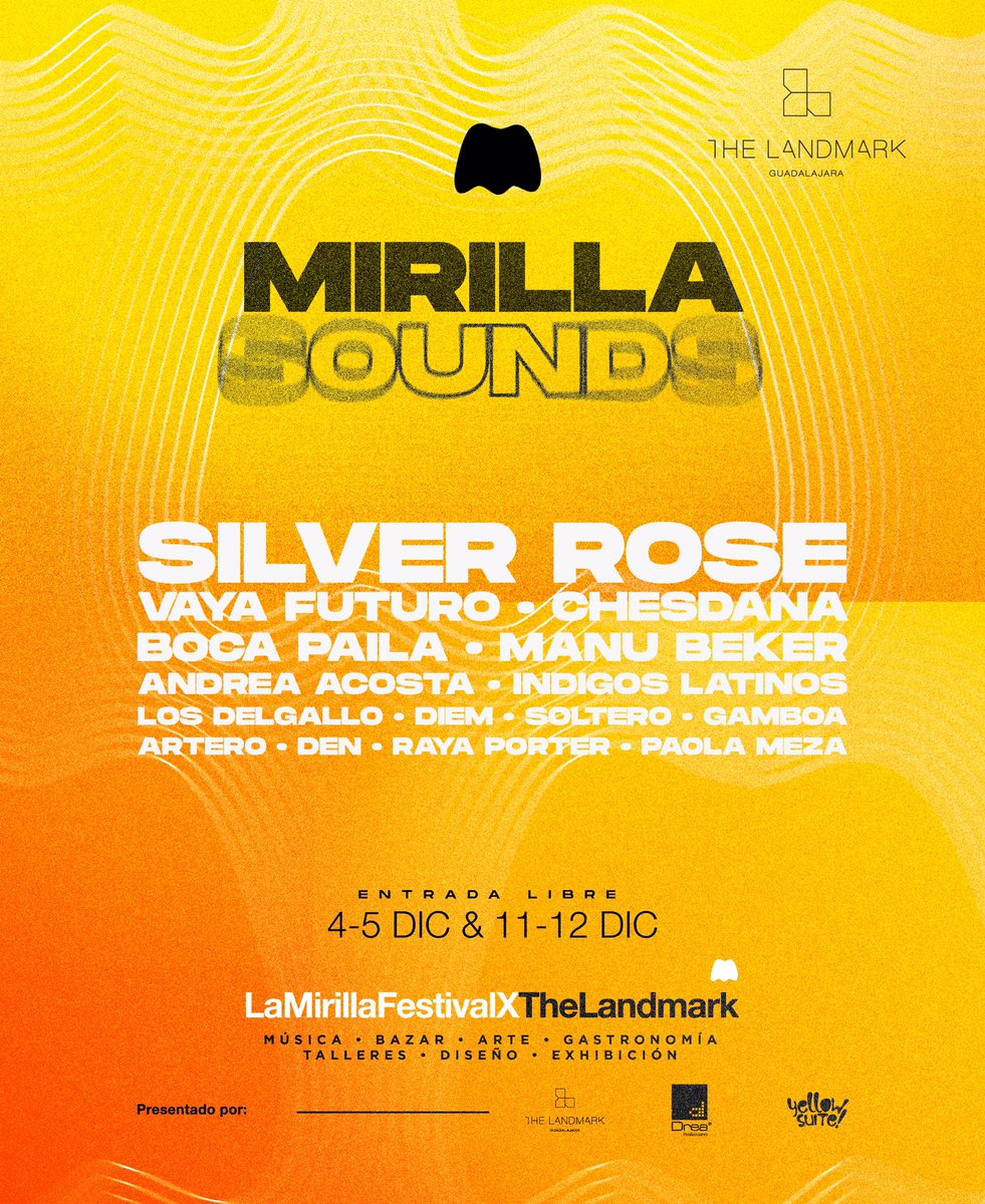 Este sábado 4 de diciembre me presento en <a href="/LaMirillaBazar/">La Mirilla</a> a las 8:00 pm en <a href="/TheLandmarkGDL/">The Landmark Guadalajara</a>. 💗

Voy a cantar varias de mis canciones y NAVIDAD CONMIGO por primera vez🔥la entrada es libre🙌🏼
