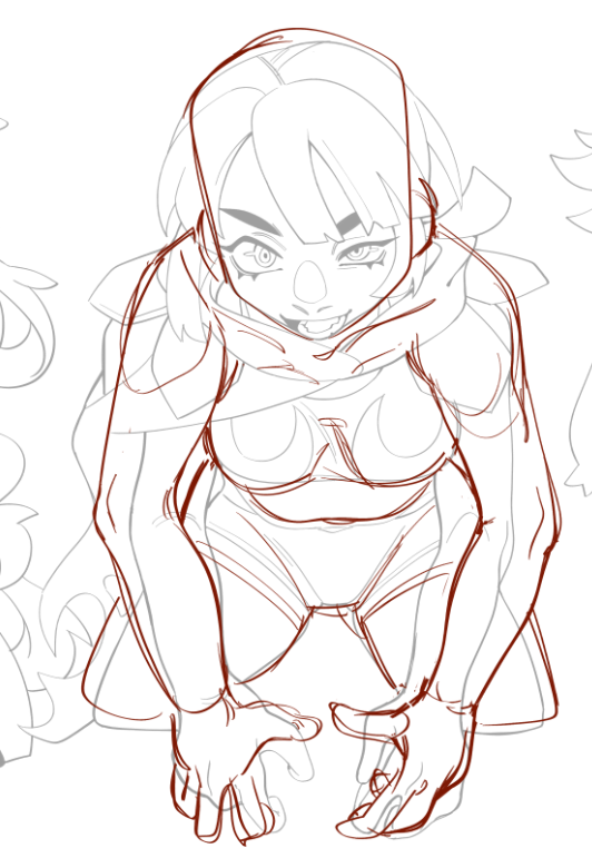 zinnia killing me but i realized i never post progress pics so here's me struggling !!! 