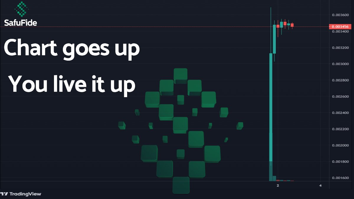 SafuFide's tweet photo. Charts are the Evidence of $SAFEST Token's  SUCCESSFUL LAUNCH! 💯

Congratulations Team Safufide! ☘️

We are going Up and Up! 🤩✔️

#Safest #100xgem #BSCGems https://t.co/xUXhBsspc5