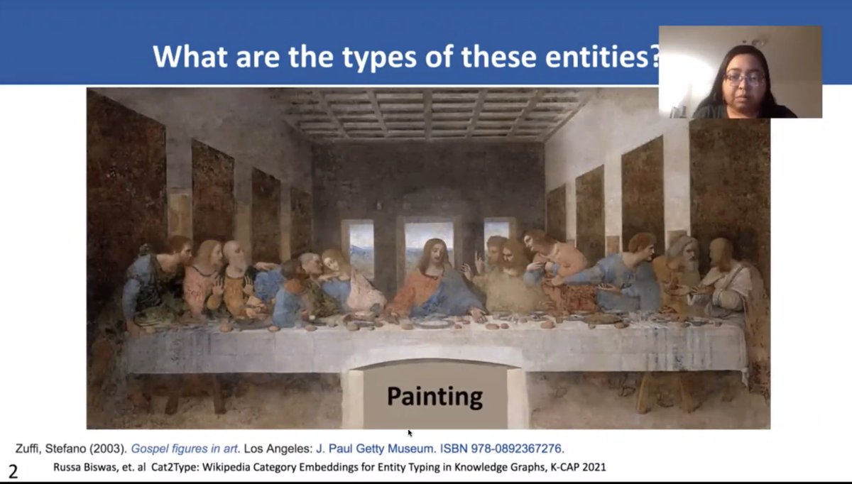 kcap2021's tweet photo. Pretty pictures in Russa Biswas' presentation for "Cat2Type: Wikipedia Category Embeddings for Entity Typing in Knowledge Graphs" This paper comes with code https://t.co/ua33BLchje https://t.co/6jDJzjzwjY