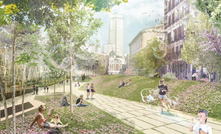 giraldeo's tweet photo. Hilo con imágenes de la Plaza de España de Madrid antes y después de la reforma de 2021. Desde las mismas perspectivas ⬇️⬇️⬇️ https://t.co/Zman867z1v