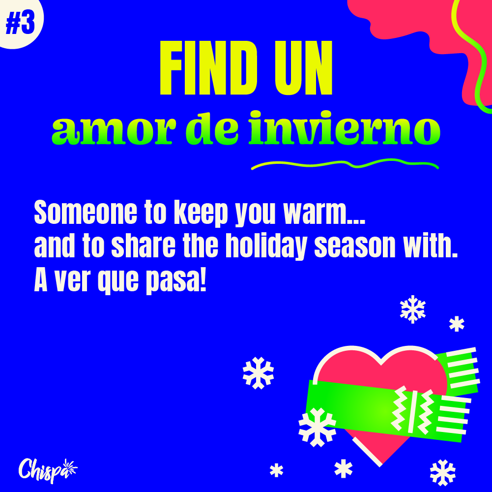 ChispaApp's tweet photo. "Y el novio?" (Adds your tía chismosa’s voice 😜) You and I know that you’ll get asked this at las fiestas navideñas. No te aguites, @jorgelozanoh shared 3 tips on how to handle it… 🎄🙌🏼⁉️🤨
Tag tu ami who needs to see this! 👀
#ChispaApp #yelnovio #TamalesSeason https://t.co/YAj4DguUSB