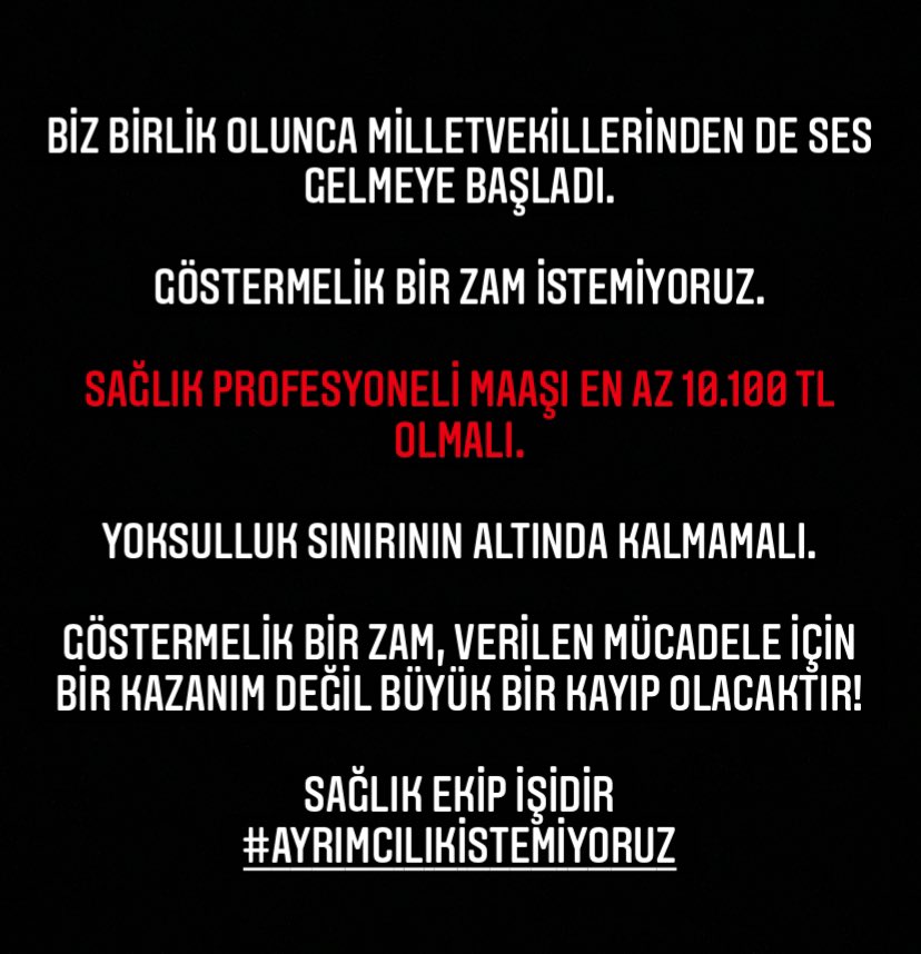 nurseturkey's tweet photo. #Ayrımcılıkİstemiyoruz https://t.co/94vzZh6Yt9