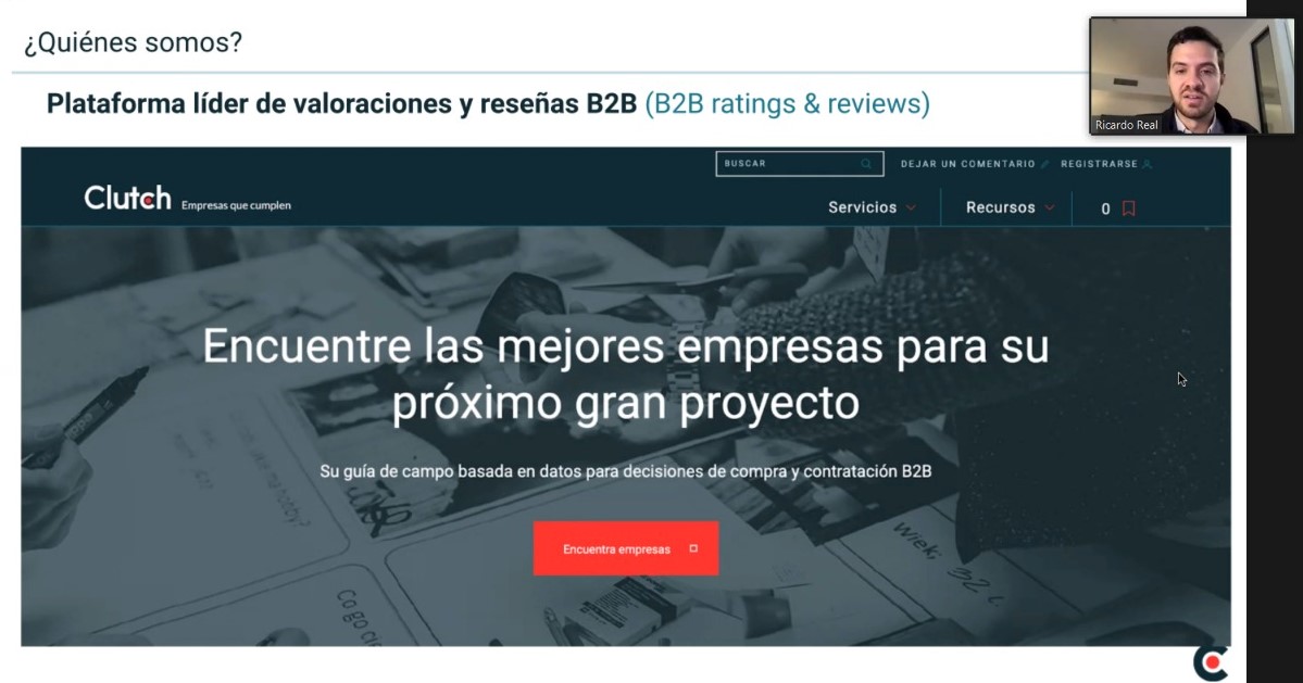 AgenciaProCba's tweet photo. 📚🖥️ El webinar fue organizado junto a la Embajada @ARGinUSA, la @SecIntegracion y el @mincytcordoba. ➡️ La disertación estuvo a cargo de Ricardo Real Preciado @hey_ricks, Gerente de Desarrollo de negocios y alianzas regionales de @clutch_co. https://t.co/WeKUIgLcWx