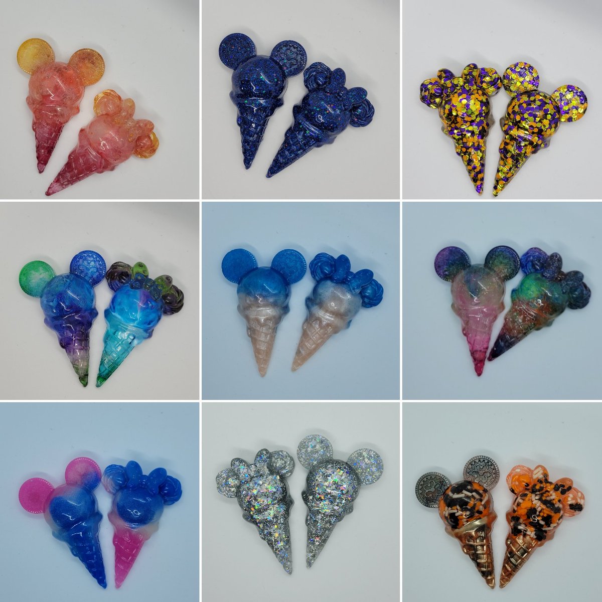 Arson_Craft's tweet photo. New item available now! Check out these super cute Minnie Mickey ice cream magnet sets.
https://t.co/E51kiQxig2 

#SupportSmallBusiness #teenownedbusiness #magnet #minniemouse #minnie #disneylover #minnielover #mickey #mickeymouse #mickeylover #disney #disneylover #newitem https://t.co/UMidYeiSdR