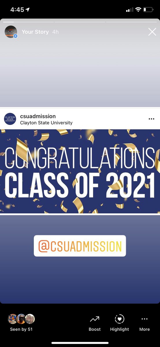 Congratulations Clayton State University class of 2021! 💙🧡#ClaytonStateUniversity #WeAreLakerNation
