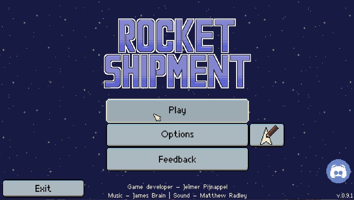 VoxPopGames's tweet photo. Rocket Shipment by @ChocPinecone has been Updated and is NOW LIVE via the @VoxPopGames client: https://t.co/hVXZrjUpXE
Sign-Up: https://t.co/ioQetHmxIL &amp; Purchase Today: https://t.co/oTgpmaTz5X!!
#indiedev | #IndieGameDev | #indiegames 
#contentcreator | #SupportIndieGaming🚀🌑🧑‍🚀 https://t.co/SX68Xbsvhz