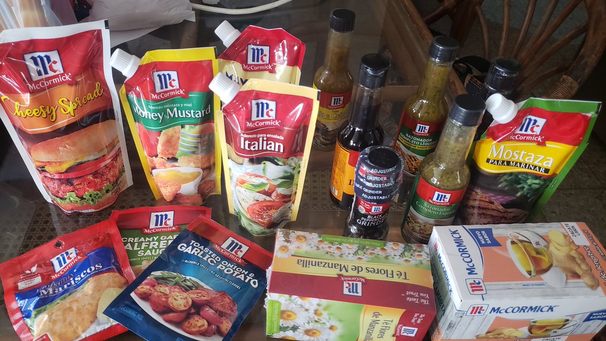 Esto contenia la bolsa de <a href="/SaborSV/">McCormick ElSalvador</a> 
Buenisimo al jefe <a href="/RafaelEFlores3/">Rafael E Flores</a> le gusta cocinar, le dieron en el clavo
Gracias
<a href="/fruttychocolatt/">©ampanita Pompeya</a> 
<a href="/SaborSV/">McCormick ElSalvador</a>