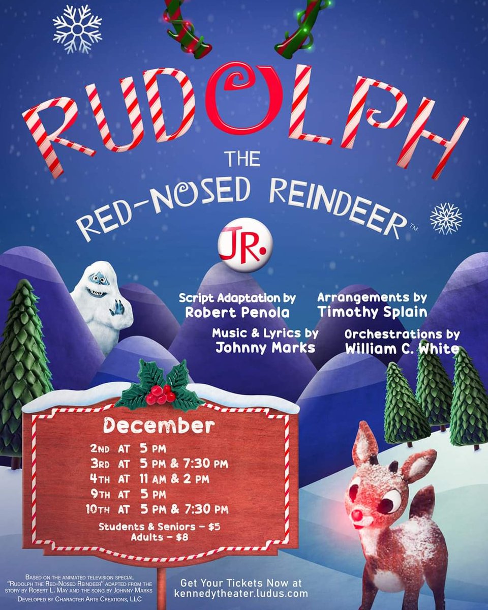 Break a Leg tonight, <a href="/KennTheatre/">Kennedy Theatre</a> !