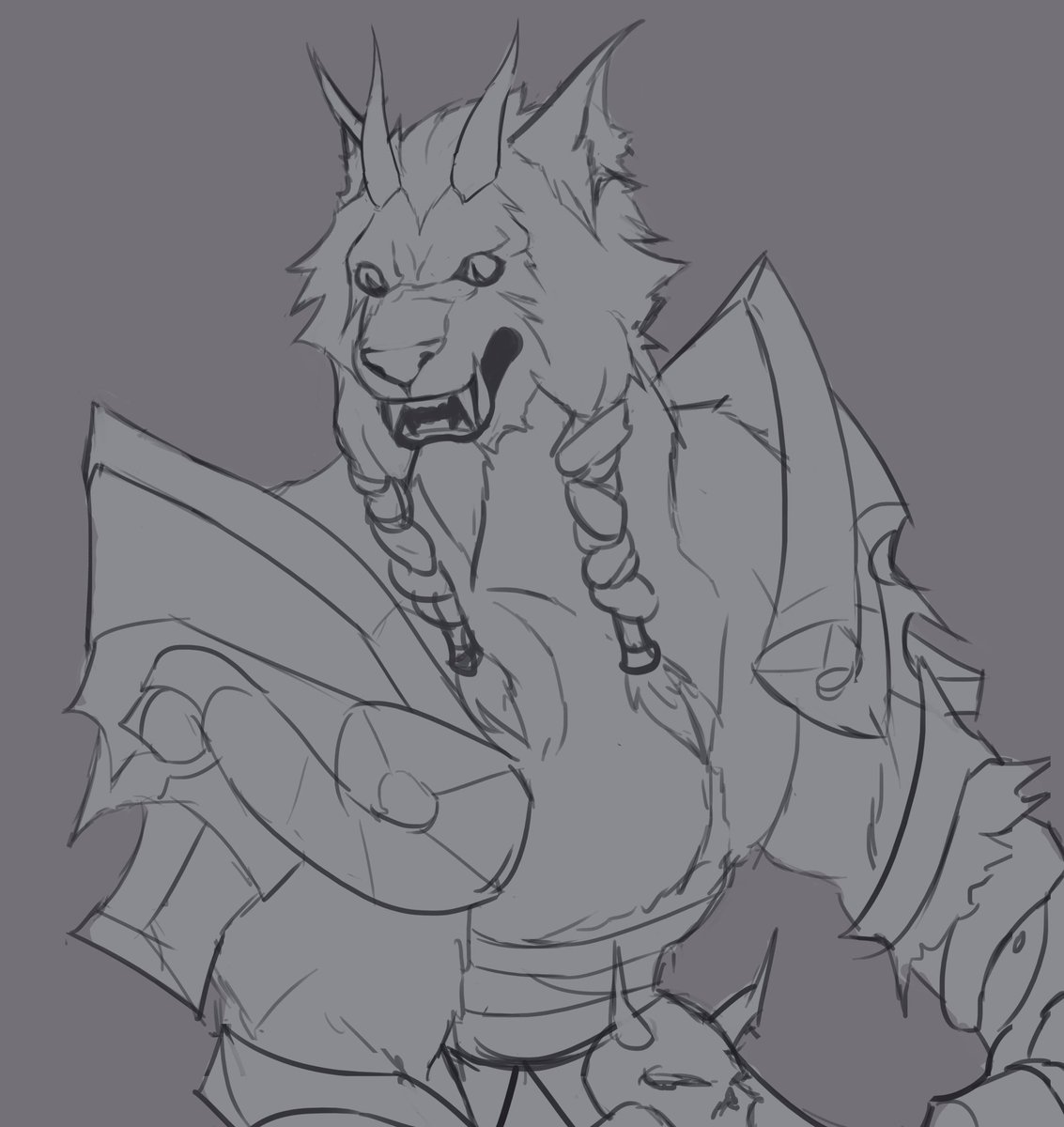 MrGobbo_Art's tweet photo. Here's some sketches from the commissions i'm currently working on, a lot of stuff i've never drawn before lol
.
#WIP #Nsfw #lewd #furry #blowjob #scaleys https://t.co/L7Q6HshOwm