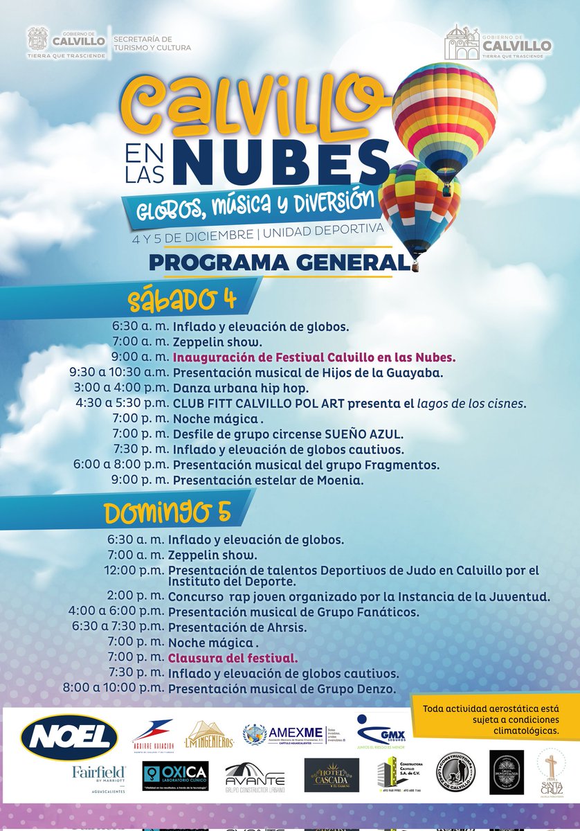 danielromou's tweet photo. Este fin de semana llega un evento de gran calidad y no puedes faltar #CalvilloEnLasNubes https://t.co/NXldVREVzE