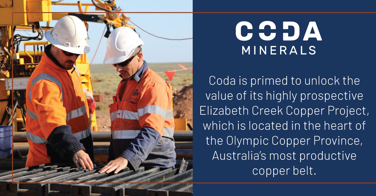 CodaMinerals's tweet photo. Coda’s Elizabeth Creek Project in South Australia is surrounded by major exploration, development and producing assets including Carrapateena, Oak Dam West, and Olympic Dam further to the north.
$COD #CodaMinerals #mining #miningaus #copper #investors #asxmarket #exploration https://t.co/zOYgbgEBUy