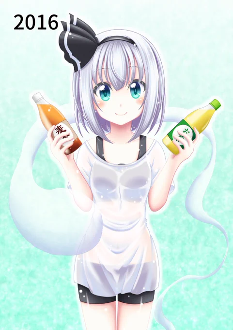 #画力変化ビフォーアフター 
昔から描いていた妖夢ちゃん
頑張って描いた甲斐もあり、良くなってきている 