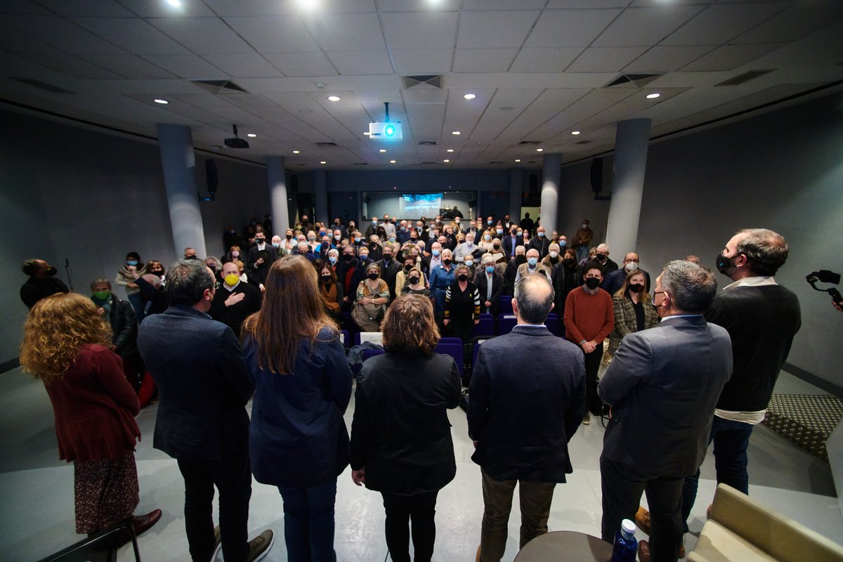 juntsxterrassa_'s tweet photo. Gràcies a tots per acompanyar-nos en un dia molt especial per @juntsxterrassa_ 

👏 @joseprull
👏 @jorditurull
👏 @LauraBorras 
👏 @LluisPuigGordi 
👏 @miquel_samper https://t.co/1sQ0ESVnZi