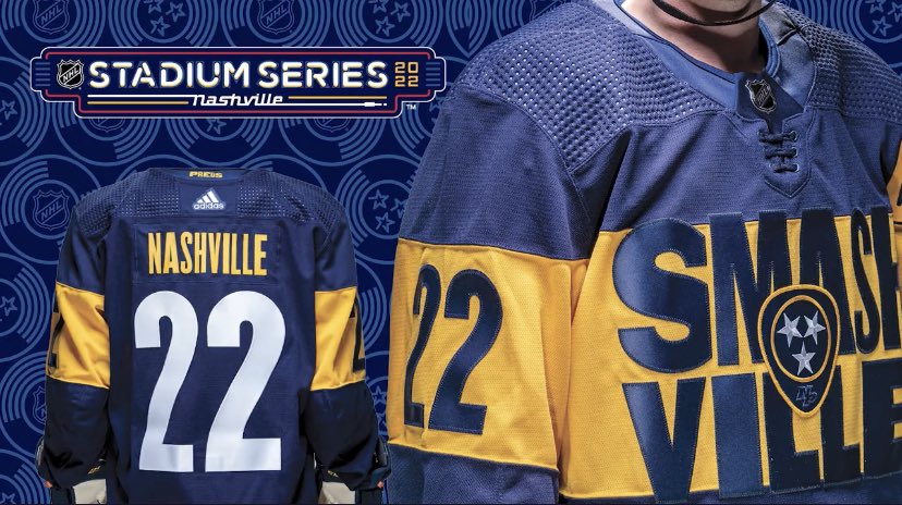  Predators, Lightning unveil 2022 Stadium Series jerseys