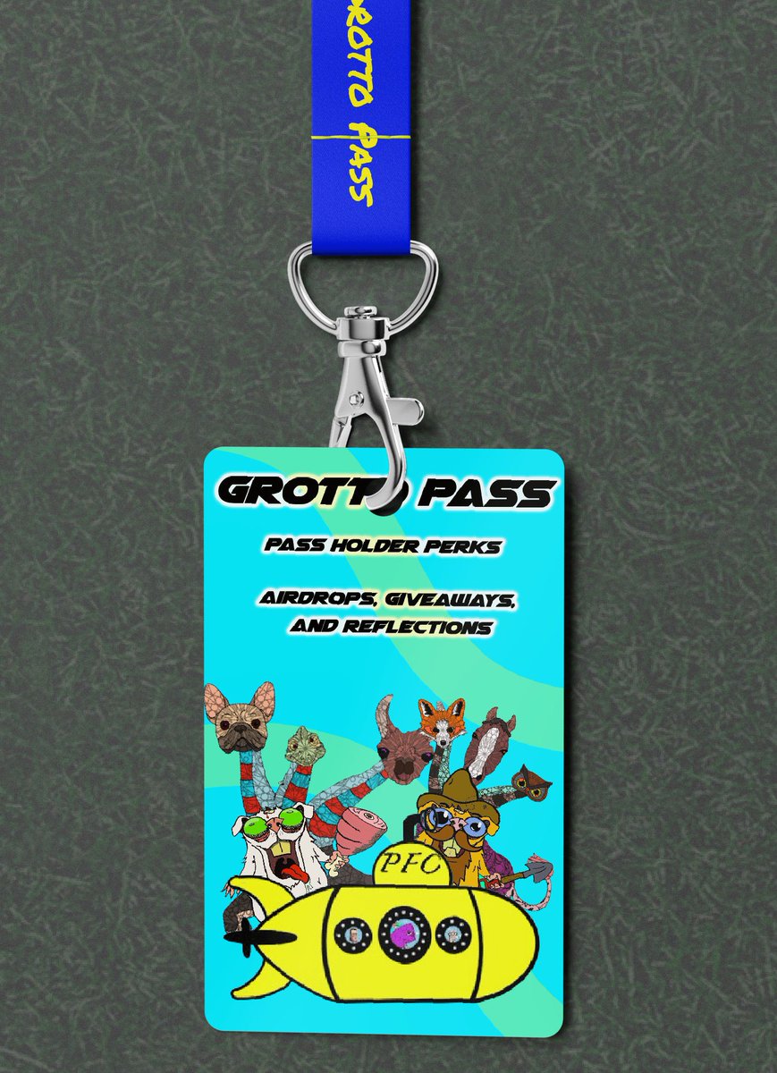 BriThaCryptoGuy's tweet photo. Excited for the #GrottoPass drop tomorrow with @Ff2Pa . Big shoutout to @A_T_O_M_NFT for some seriously dope graphics. Also like to shout out our features artists joining us to kick it all off: @Gluten0FreeNft and @3HeadedBeastNFT ! Welcome to the new community giveback standard! https://t.co/loA5lPWdV7