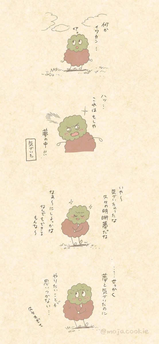 先日、数年ぶりに明晰夢を見ました。夢の中で「これは夢だ」と気づくと、とっても楽しい。 