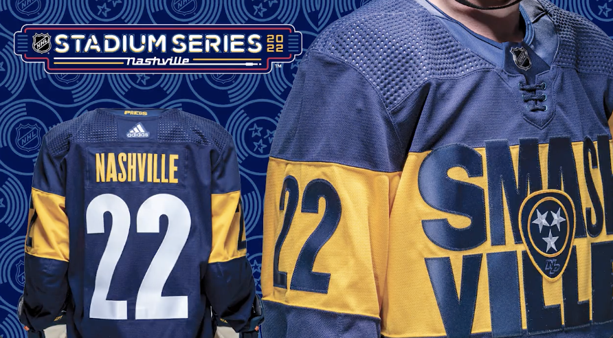  Predators, Lightning unveil 2022 Stadium Series jerseys