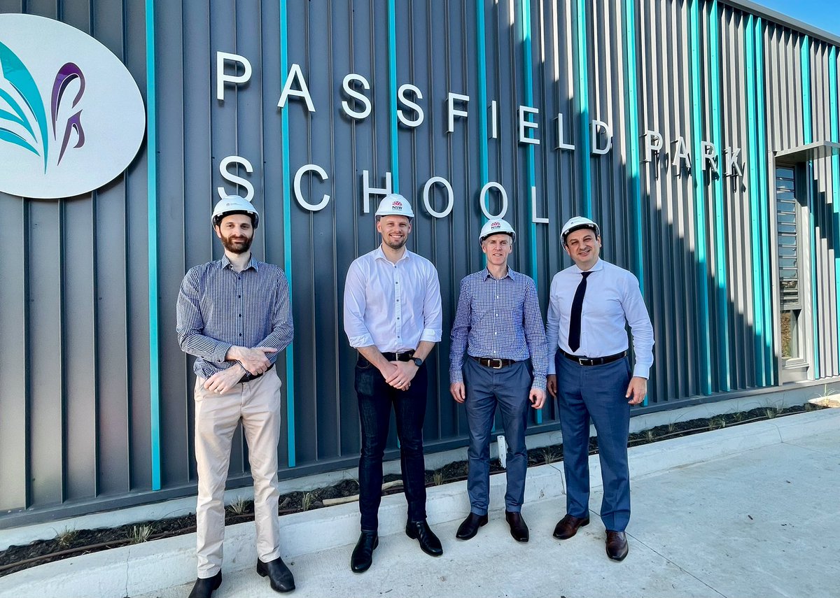 Top work School Infrastructure NSW!
Amazing facilities on track for Day 1, Term 1 for our students and staff at Passfield Park School.
