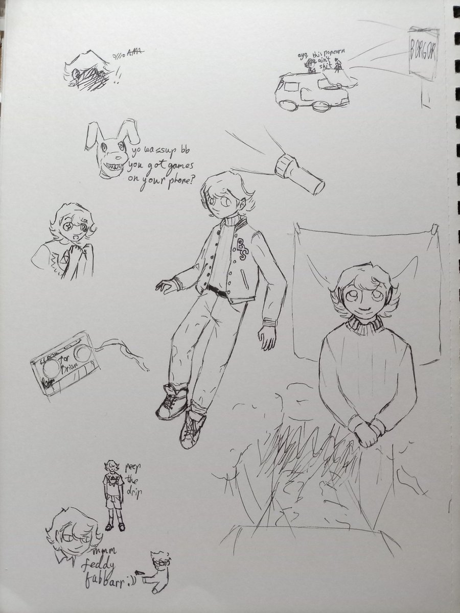 itsknobbintime's tweet photo. Apologies, yet another drawing collection of this mf bc why not if #brianstells #twf #twfbrian #briantwf #bon #TheWaltenFiles #thewaltenfilesfanart #twffanart #brianstellstwf #twfbrianstells https://t.co/mi5tQXclxd