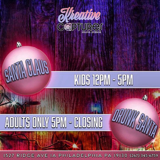 Kc_lovee's tweet photo. Santa is coming to town! Come out every Saturday to take pictures with Santa. Call head or link in the bio! #philadelphia #philly #thingstodoinphilly #thingstodoinphilly #selfie https://t.co/S7T7N1KbJQ