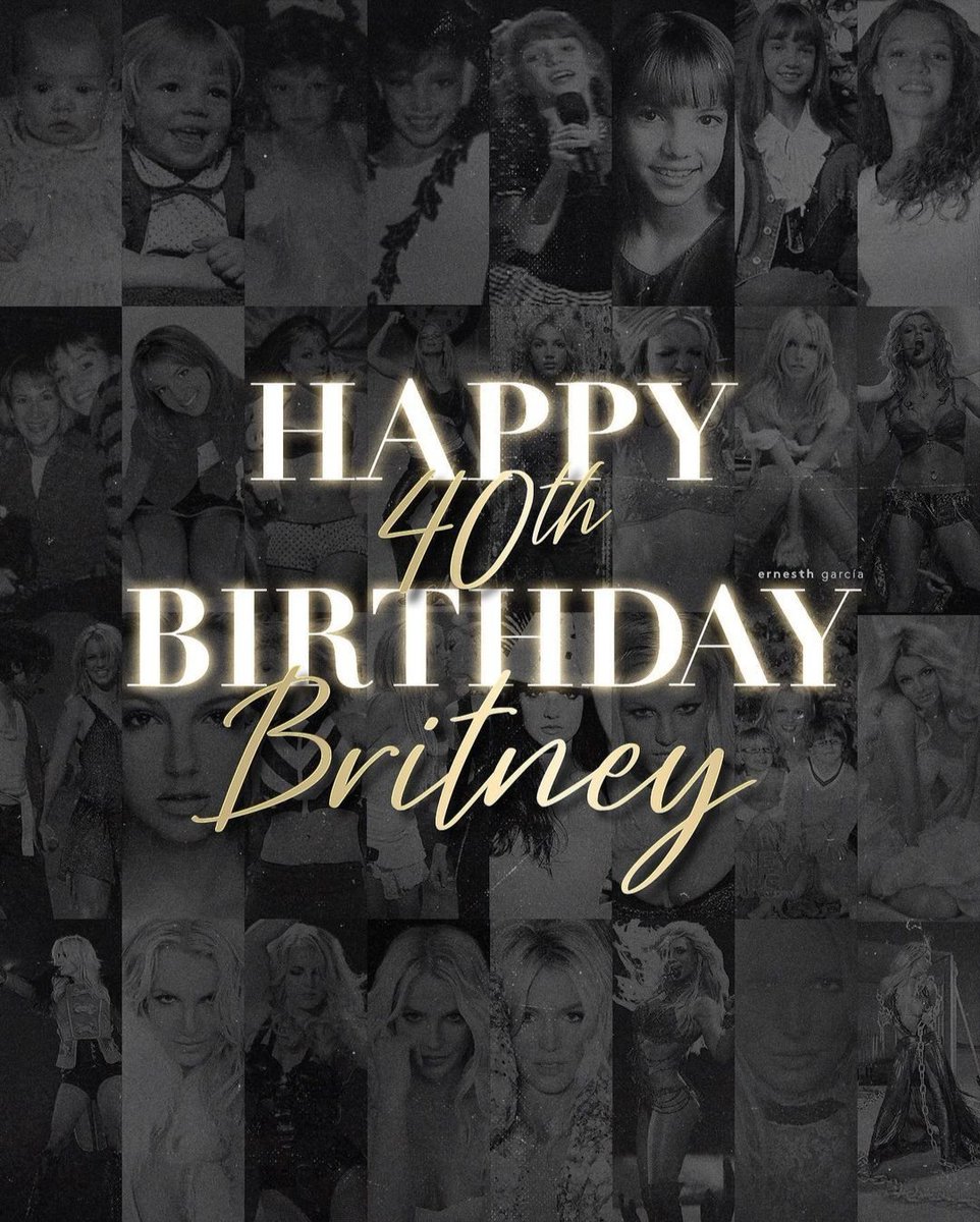 StrongerStaCruz's tweet photo. Happy Birthday @britneyspears 🎂🥳🍾🥂😍👏👏👏 https://t.co/V1ZzfFJfhr