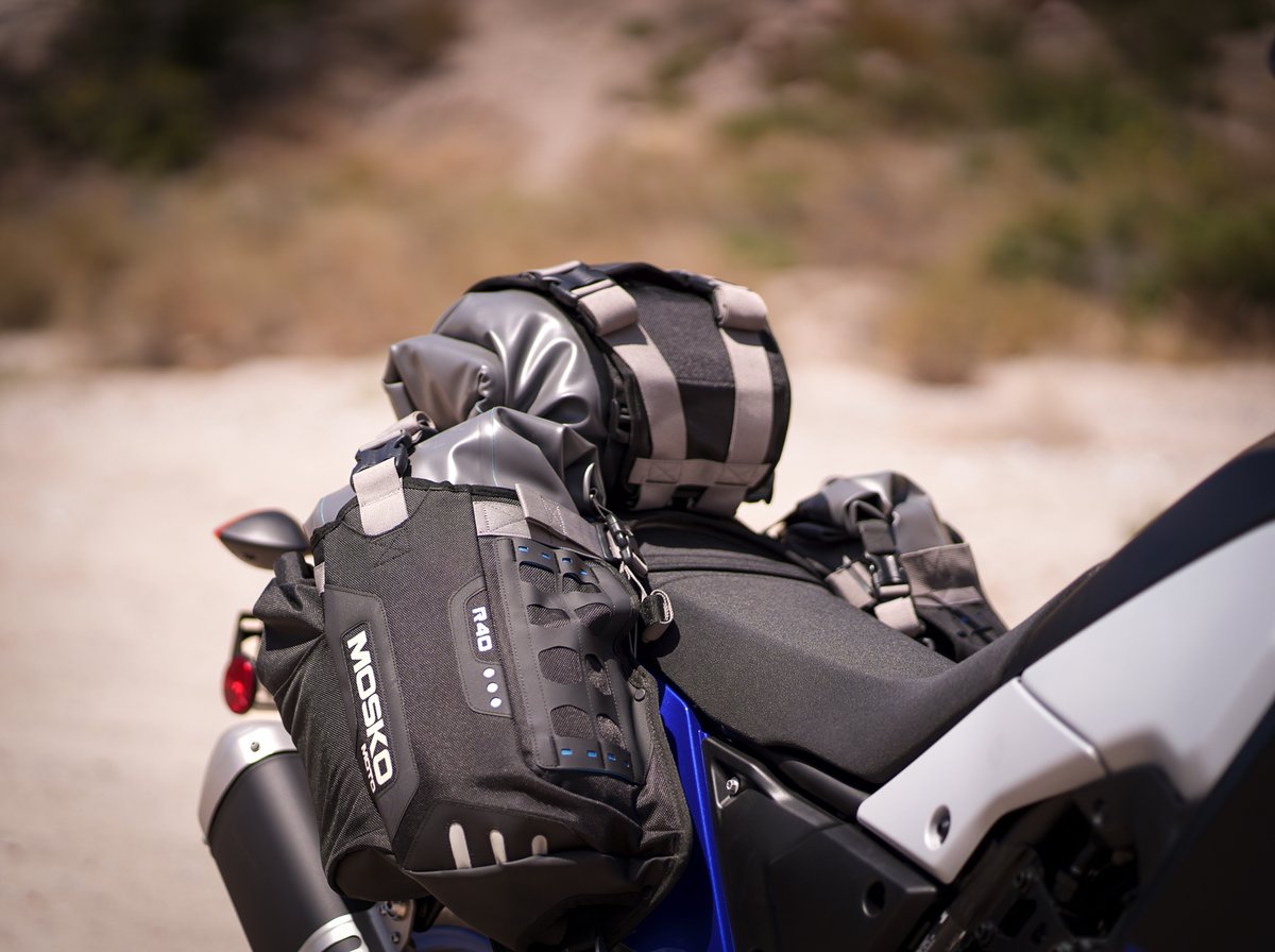 ADVPulse's tweet photo. We’ve been taking the #Mosko #Reckless40 V3 on several trips. The new #softbag features key upgrades like an adjustable harness with straps &amp; buckles that are more easily replaced, plus the Beavertail can hold a larger top duffel inline or perpendicular➡️  https://t.co/Dbp9hDOB5t https://t.co/twasuXmesf