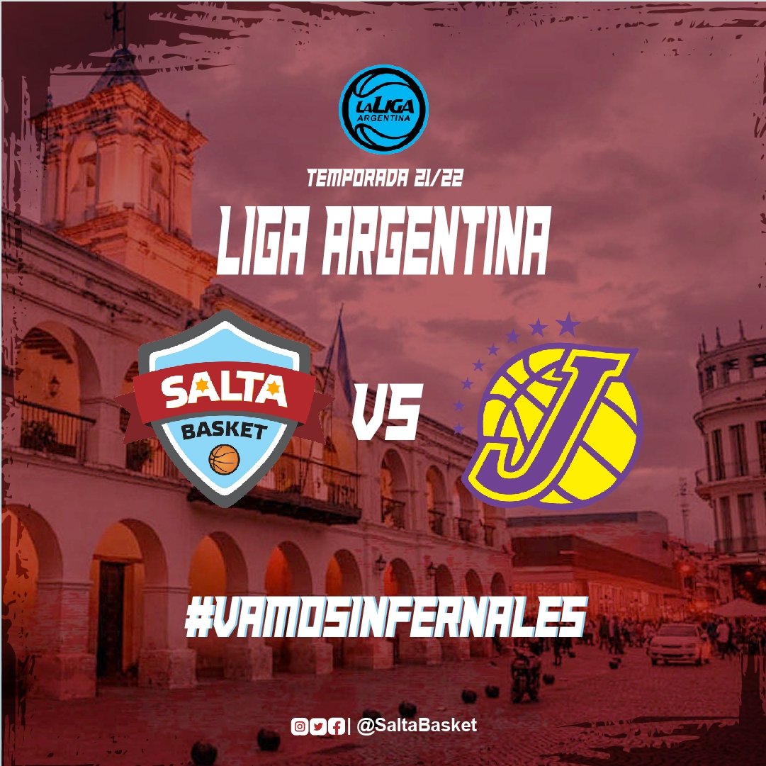 SaltaBasket's tweet photo. 🔥¡Volvemos al Delmi!🔥

Mañana los infernales reciben a Jachal en el Delmi ¡Y queremos verte ahí!

Las entradas 🎫 tendrán un valor de $200 y se podrán comprar en el estadio.

El juego es este viernes a las 21:30

¡Te esperamos!
#VamosInfernales https://t.co/tO83pgnrbT