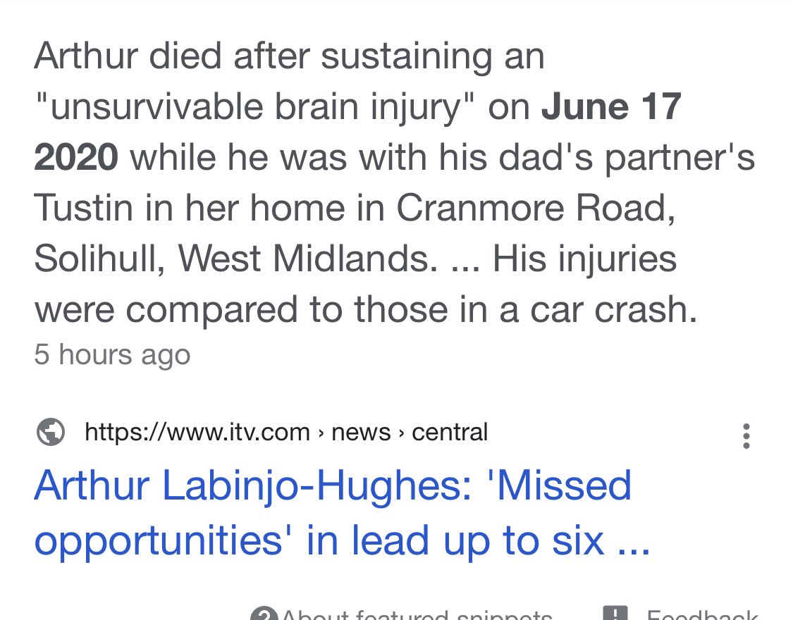tummumcic's tweet photo. Thinking about poor little Arthur from #Solihul
Another child who lost his life ~ while police and social services decided to not take action.
“It must never happen again” - sadly it will continue to happen, while you pick on the wrong families.
https://t.co/lmKH6iF4Nh https://t.co/zHak1UOo8k