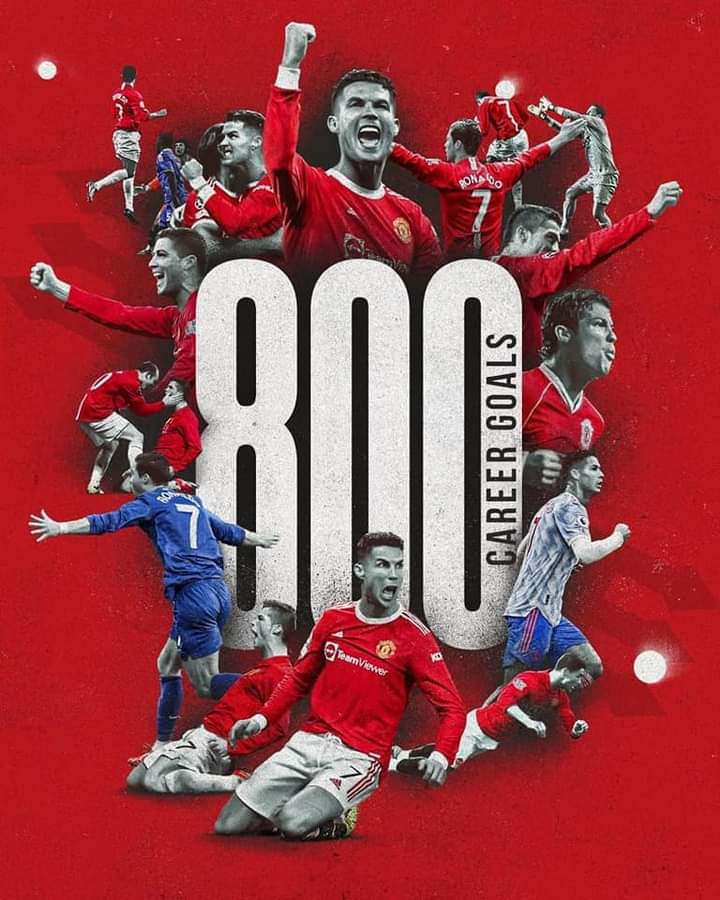 nardimoss22's tweet photo. 800 +1 goals for @Cristiano ... @cr7 @ManUtd  .. congrats 👏🎉🎉 ... @premierleague @Cristiano https://t.co/Yuct5dnI7G