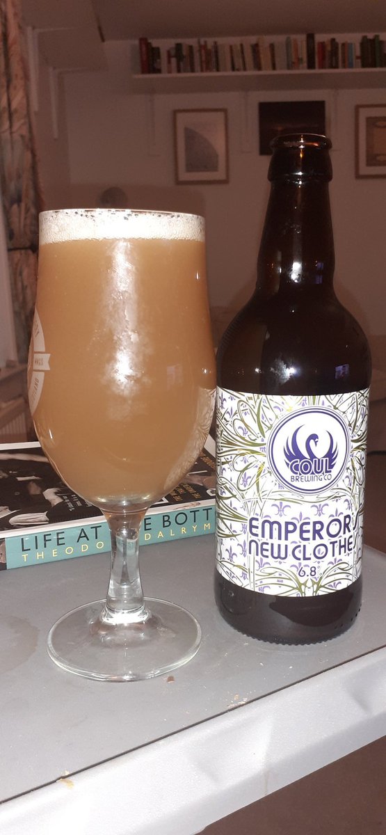 I know this looks like dirty dishwater,among other things 😄,but its a really cracking #NEIPA .Belter👍 <a href="/CoulBrewing/">Coul Brewing Company</a>