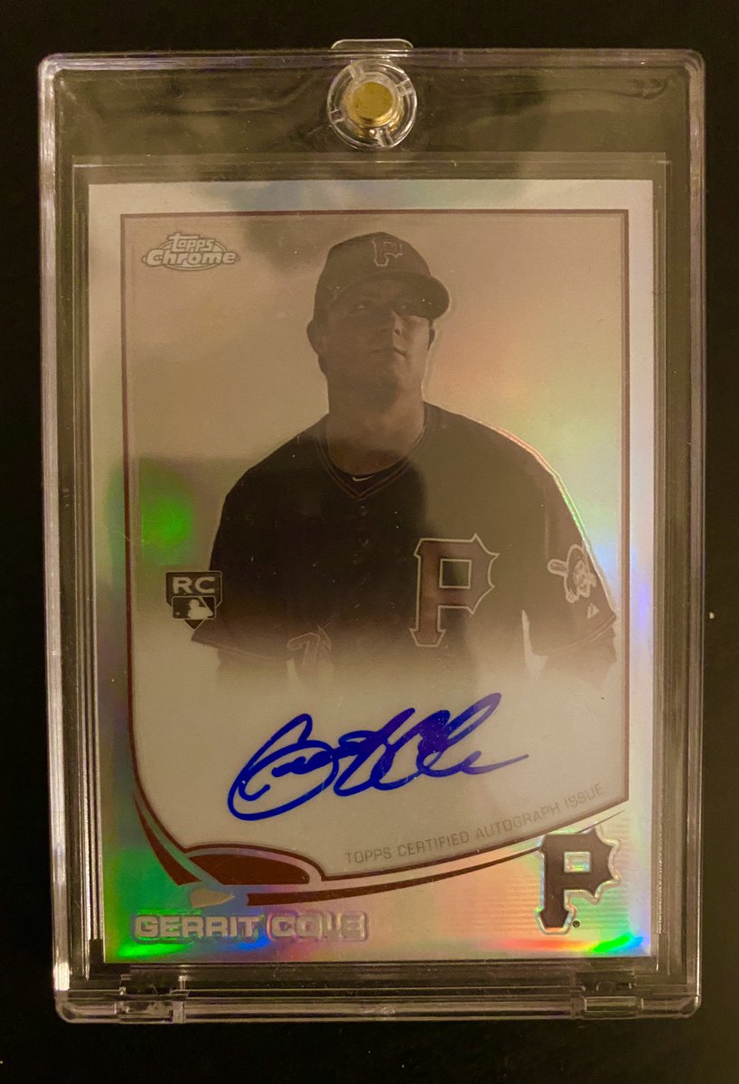 RT @Piotrs_Cards: Gerrit Cole sepia refractor RC auto $250 shipped @HobbyConnector https://t.co/nmM7jiUlQ9