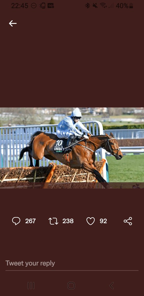Mark_Dobo's tweet photo. @RacingTV @CheltenhamRaces @UnibetRacing https://t.co/4x1NuzkVnn