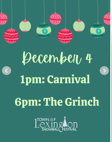 TheBracesPlace's tweet photo. Who is going to the Snowball festival? 
The Town of Lexington is having all kind of cute events starting today.
#TownofLexington
#SnowballFestival
#TheBracesPlace
https://t.co/vL7KGSvqqm https://t.co/qHUqCcuVxP