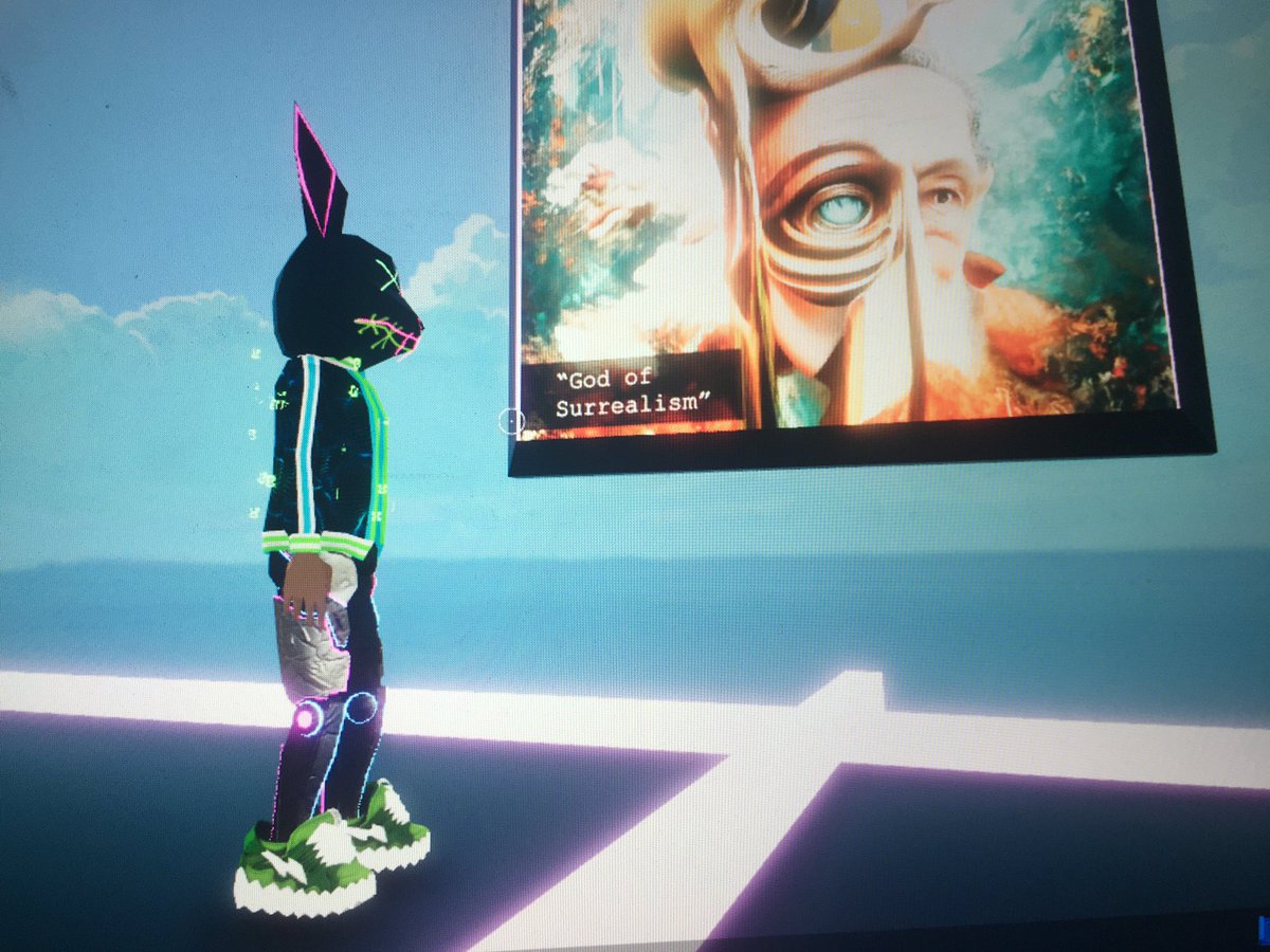 DJCkay's tweet photo. Checking #PixelMind (15,140)

Thanks for the tour @AdamBLevine #Decentraland @MetaBunniez @metawearable https://t.co/MdLZ4wWqE2