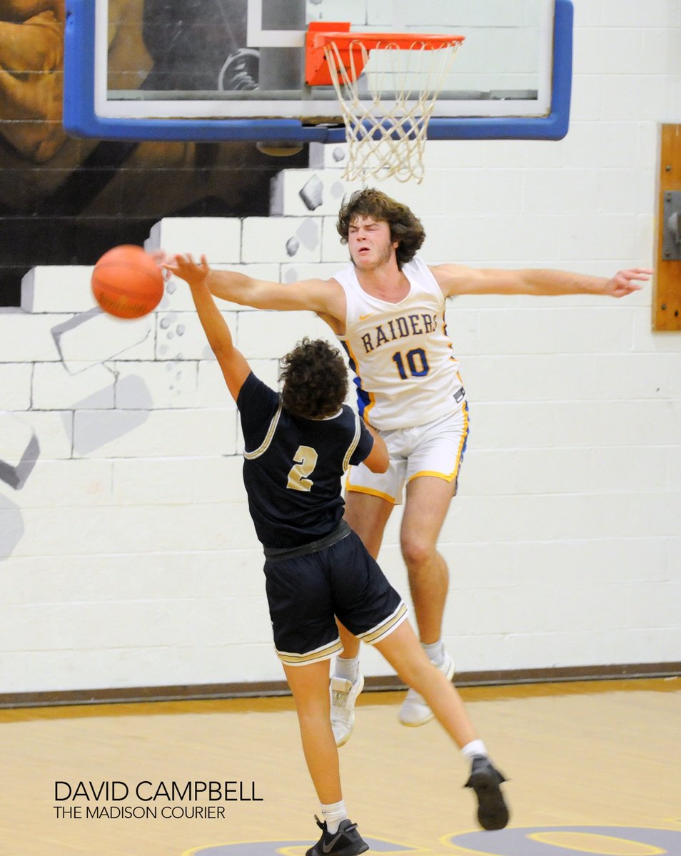 Trimble County's boys basketball team rolled to its first win of the season with an 82-67 victory over Shelby County on Thursday. (Madison Courier Photos)