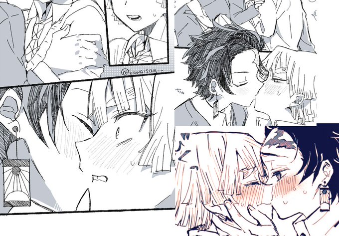 KISSって案外数えるくらいしか描いたことなかったなって昨日思ったんだけどBL描き始めて描くようになったからkmtが断トツ多い(3つ) 